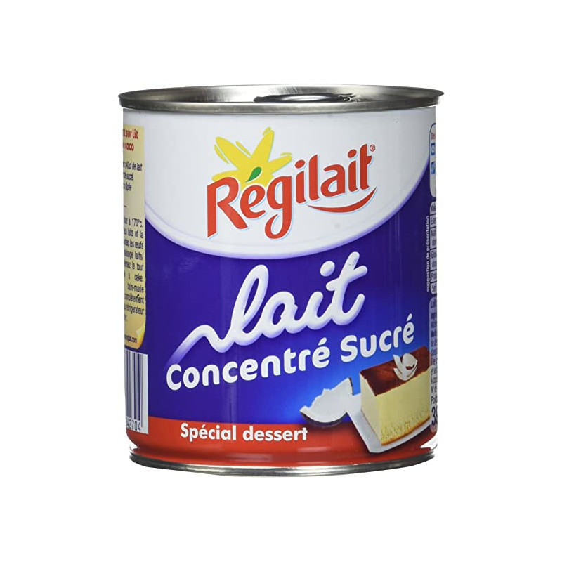 Lait conc. sucre ecr. 397g REGILAIT