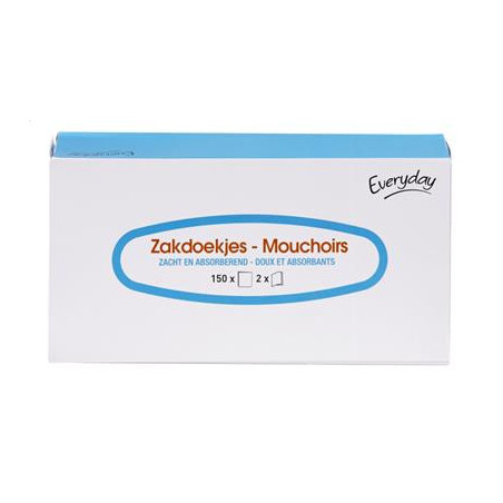 EVERYDAY mouchoirs box 2 150pc