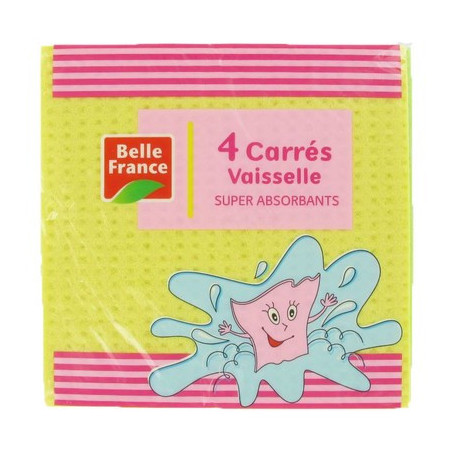 X4 CARRES VAISSELLE BF