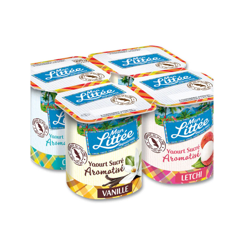 YAOURT MAN LITTEE AROMATISE VanCocoLetchi
