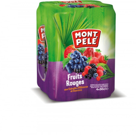 Mont pele Fruits rouges 4x50CL