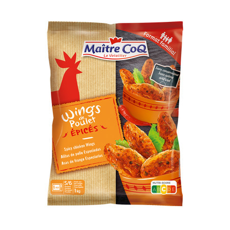 WINGS DE POULET EPICE 1KG