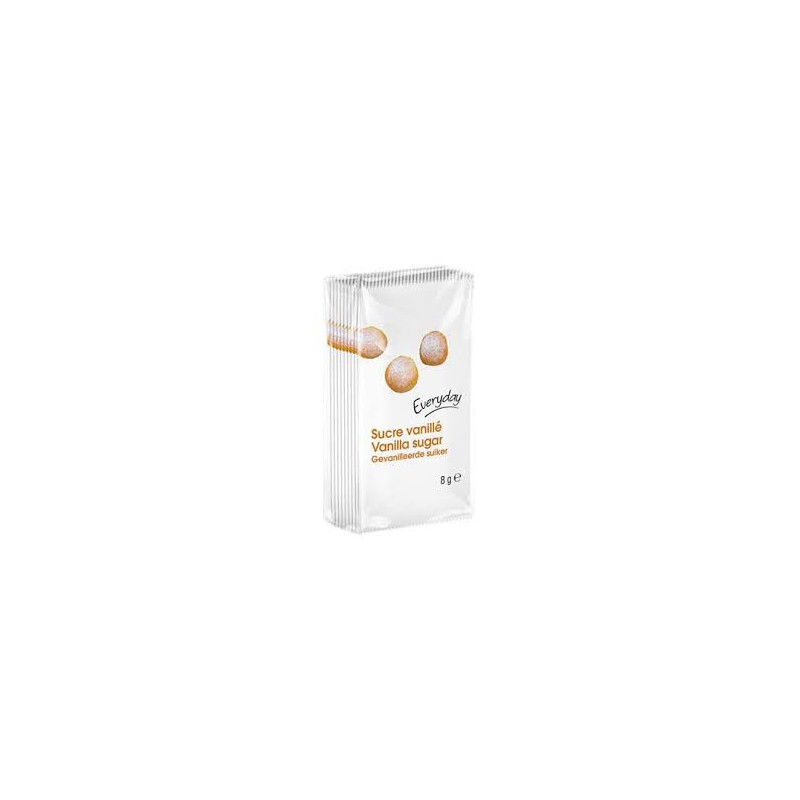 EVERYDAY sucre vanille 10x8g