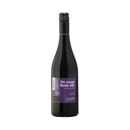 EVERYDAY Vin rouge Espagne 75cl