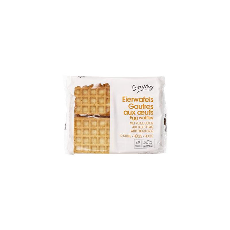 EVERYDAY gaufres aux oeufs 12x21g