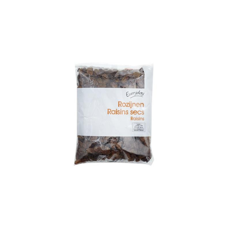 EVERYDAY raisins secs 500g