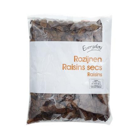 EVERYDAY raisins secs 500g