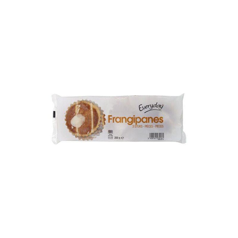EVERYDAY Frangipanes 3pc 200g