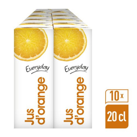 EVERYDAY limonade orange brique 10x20cl