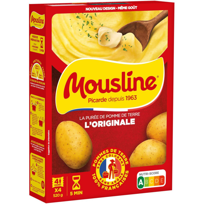 Puree Mousline 520G