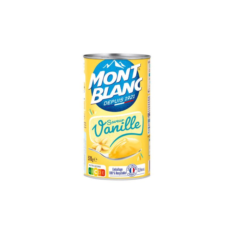 CREME VANILLE 570G MT.BLANC
