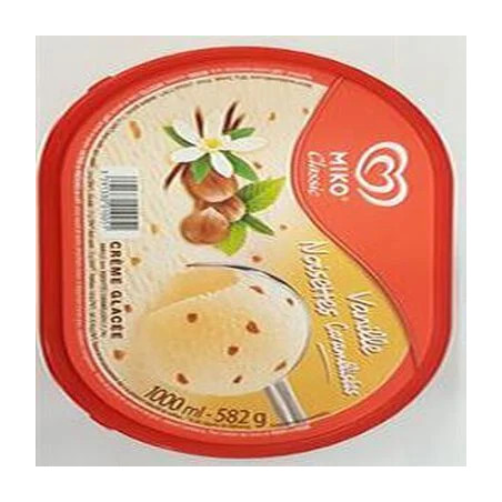 Miko vanille noisette 1L