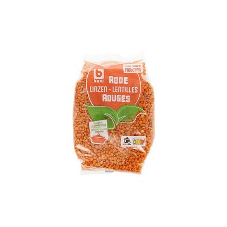 BONI Lentilles rouges 500g