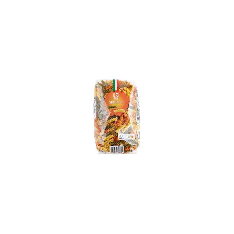BONI spirelli tricolore 500g