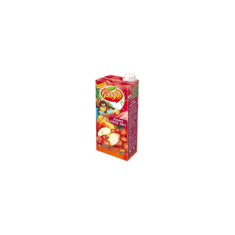 BANGA POMME/CERISE 2L