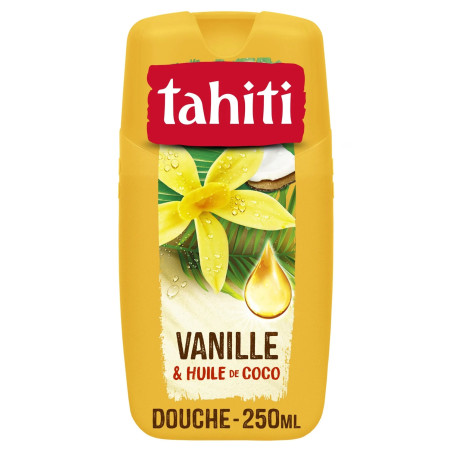 GEL DCHE TAHITI VANIL&HUILE COCO 250ML