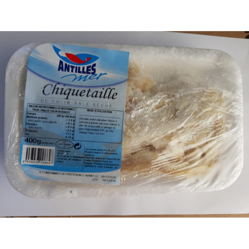 Chiquetaille de colin 400g