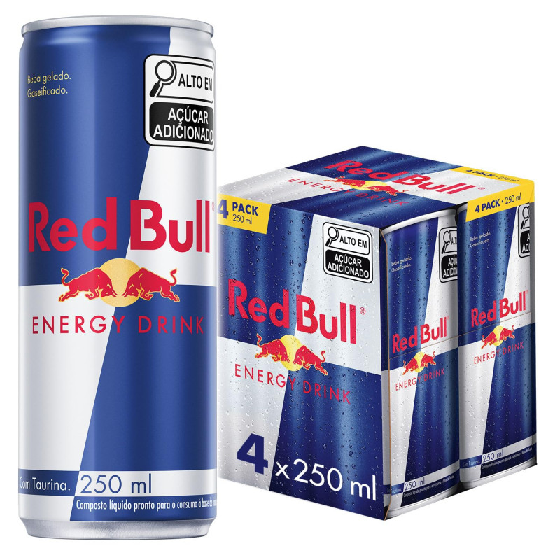 Redbull Energy Drink 25 CL X4