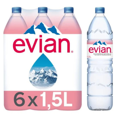 Evian 1,5L x6