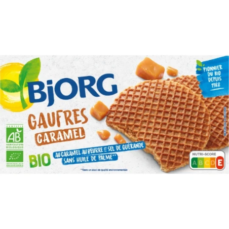 GAUFRE CARAMEL BIO BJORG
