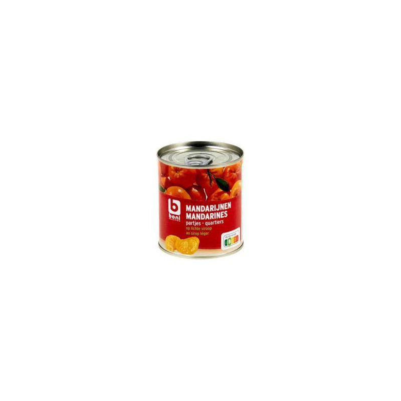 BONI mandarines au sirop cons 312g