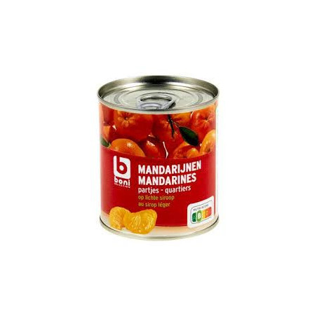BONI mandarines au sirop cons 312g