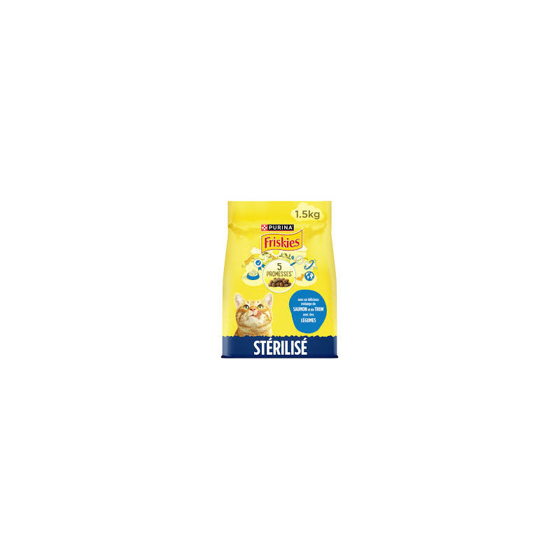FRISKIES 1.5KG CHAT SAUMO