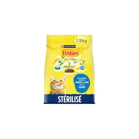 FRISKIES 1.5KG CHAT SAUMO