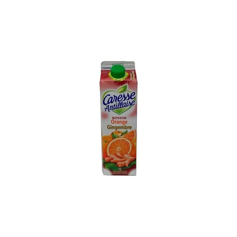 Caresse Antillaise nectar 1L Orange gingembre
