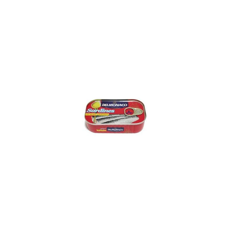SARDINE HUILE VEGETALE 125GR