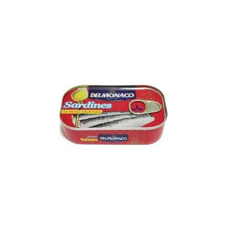 SARDINE HUILE VEGETALE 125GR