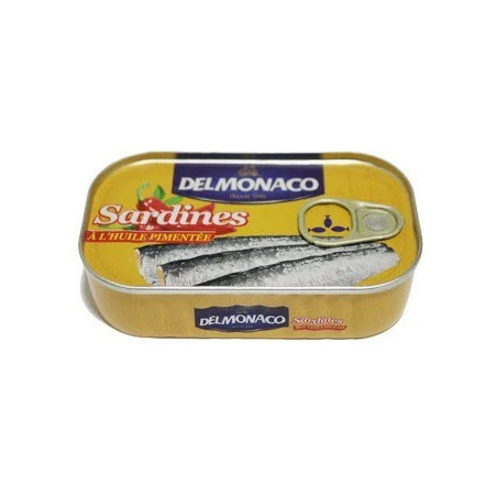Sardines pimentees 125GR