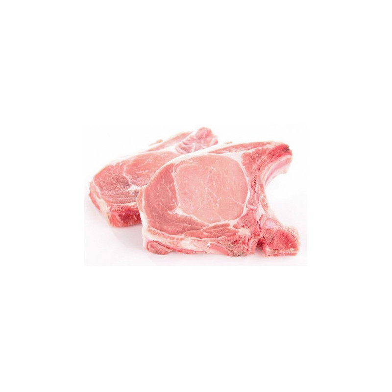 Cotes de porc echine 1KG