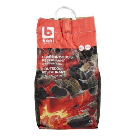 BONI charbon bois bbq 6kg