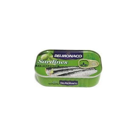 SARDINE HUILE Olive E 125GR