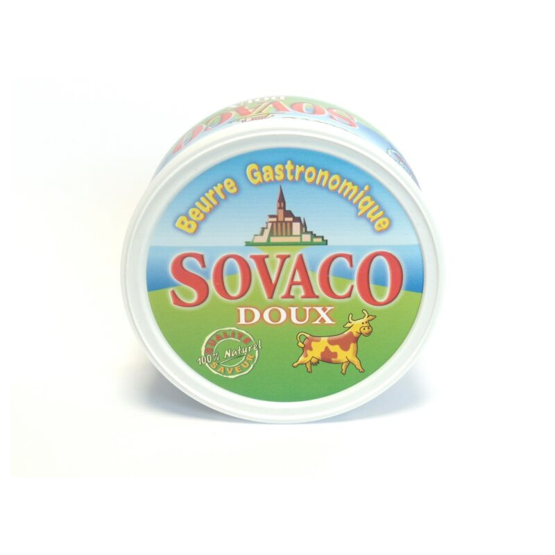 Beurre BTE Sovaco DOUX 250G