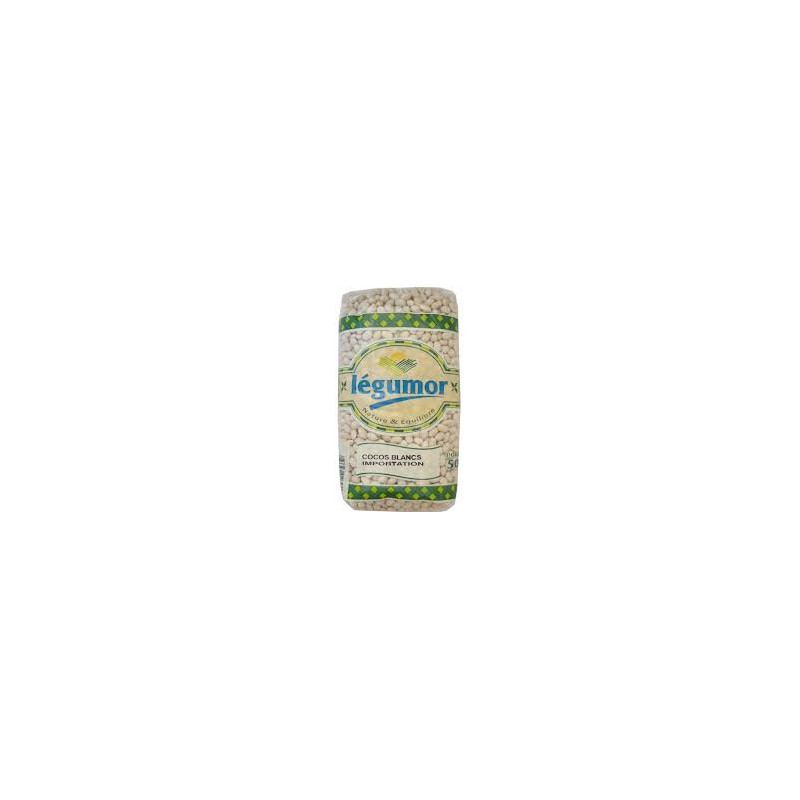 Haricot coco blanc 500g legumor