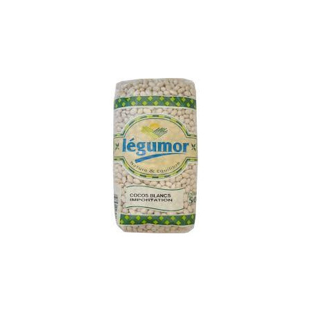 Haricot coco blanc 500g legumor