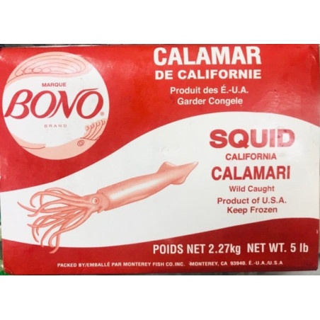 Calamar entier 10/12 1kg