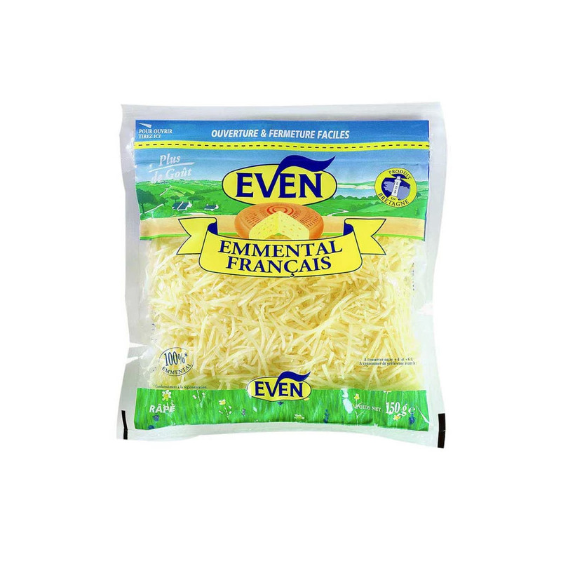 Even emmental  fromage rapee 150G